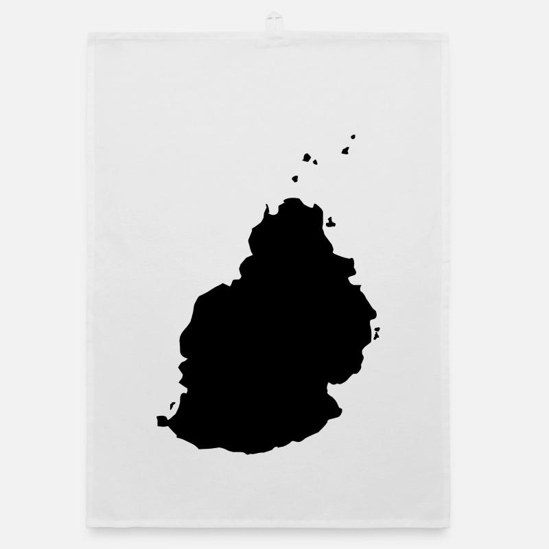 Carte de l’île Maurice Torchon bio