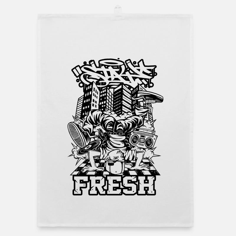 Breakdancing | B-Boy | Hip Hop Organic dish towel