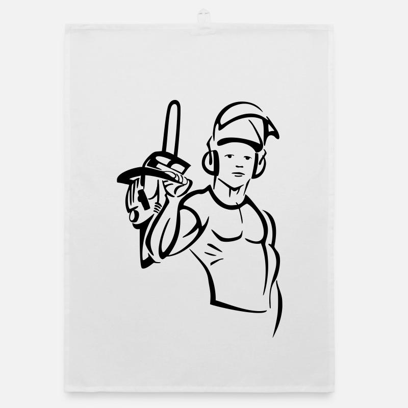 Élagueur à la tronçonneuse Torchon bio