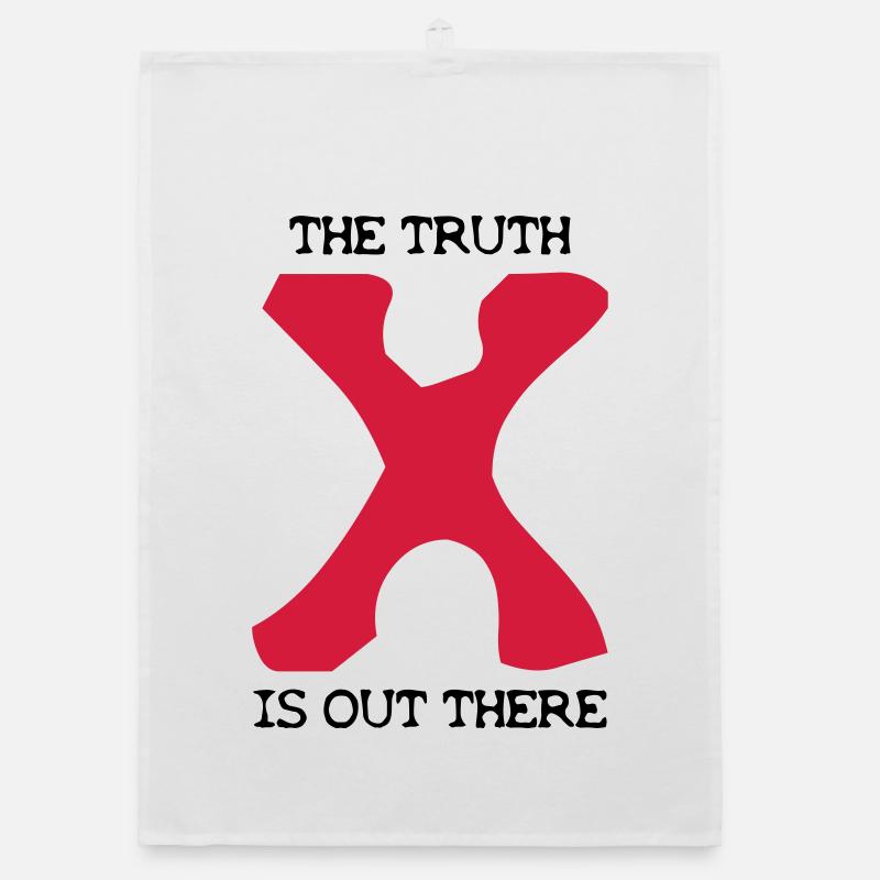 the Truth is out there Organic dish towel