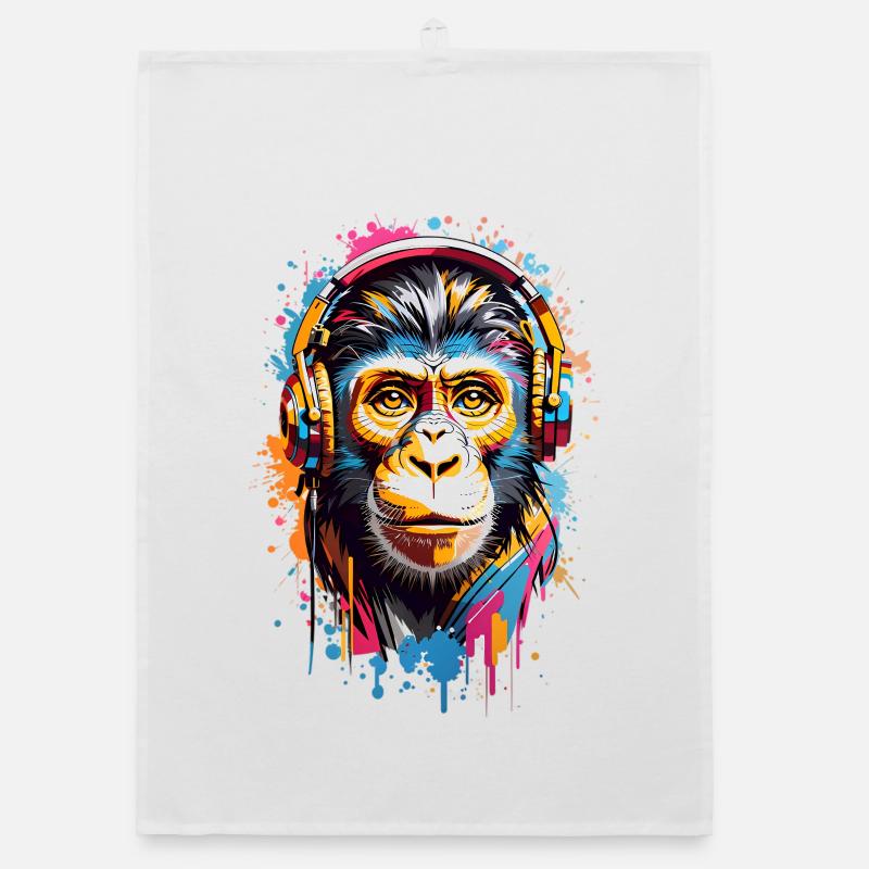 Cool monkey Organic dish towel