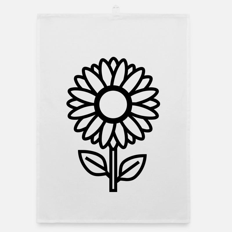 sunflower Organic dish towel