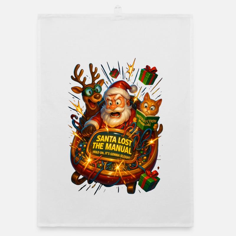 Le Père Noël perd le manuel Torchon bio