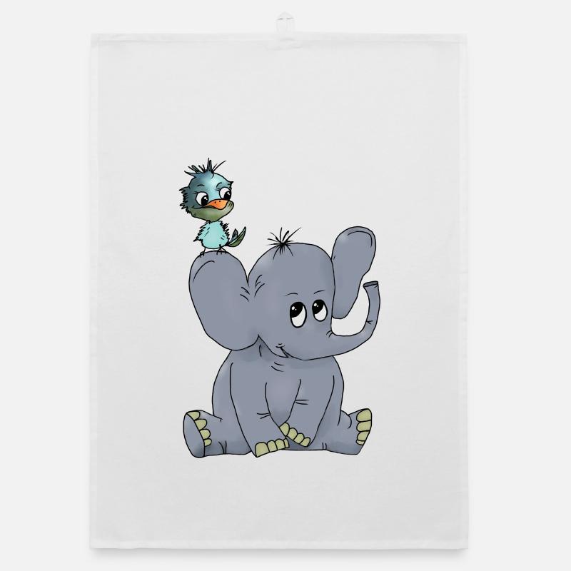 Elefant_mit_Vogel Torchon bio