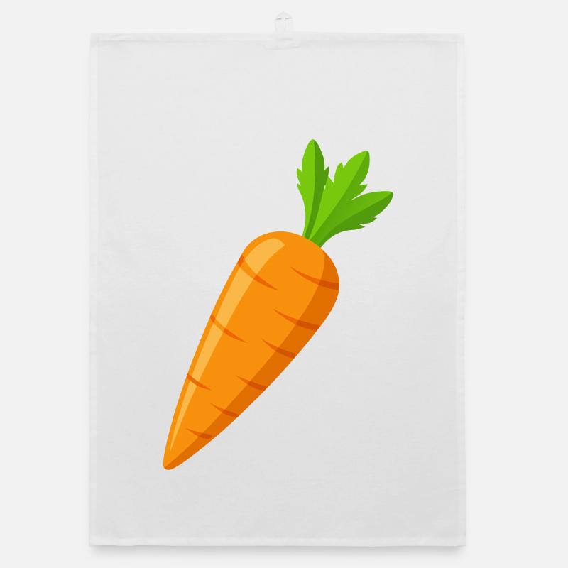 carrot Organic dish towel