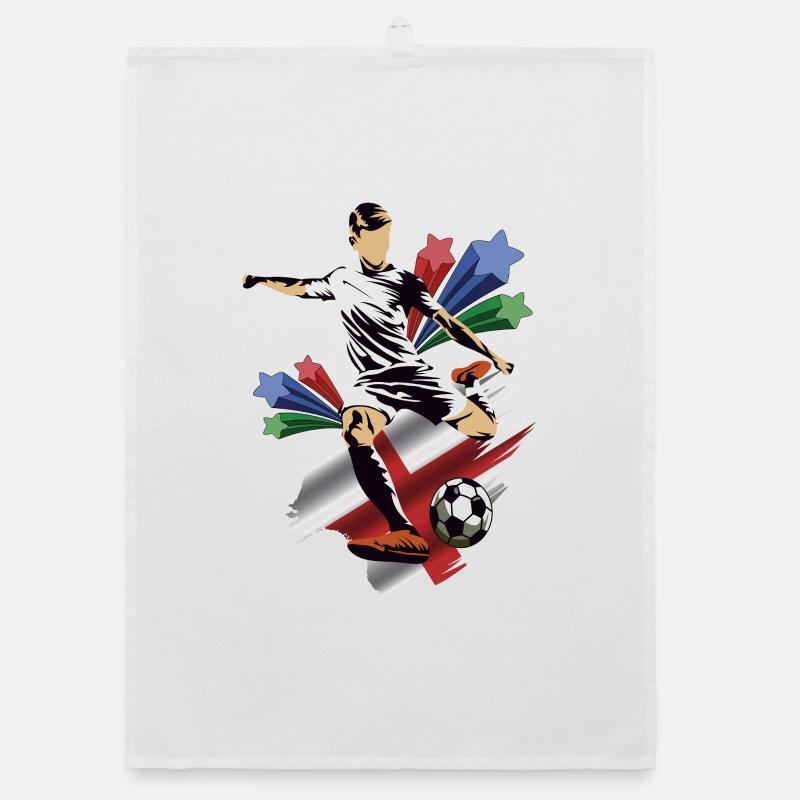 Inglaterra - Angleterre - Drapeaux Torchon bio