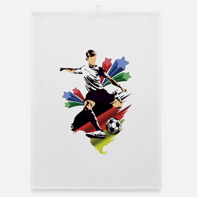Alemania - Germany - Flags Organic dish towel