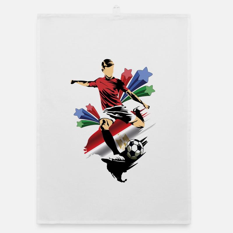 Egipto - Egypt - Flags Organic dish towel