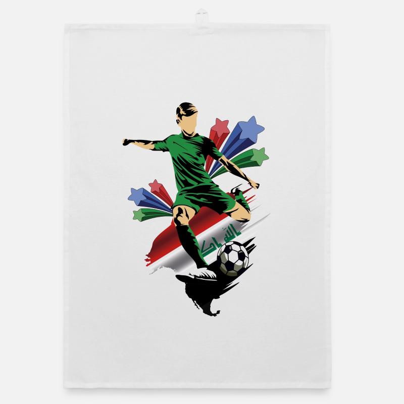 Irak - Iraq - Flags Organic dish towel