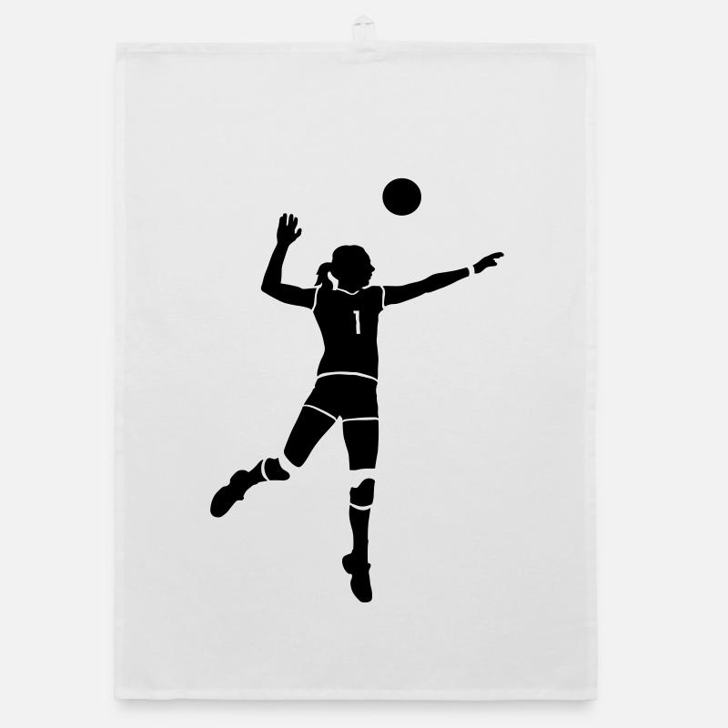 volleyball Torchon bio