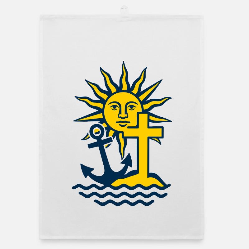 Seafaring / Sailing Organic dish towel