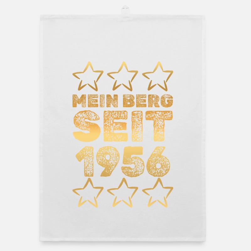 in 1956 Organic dish towel