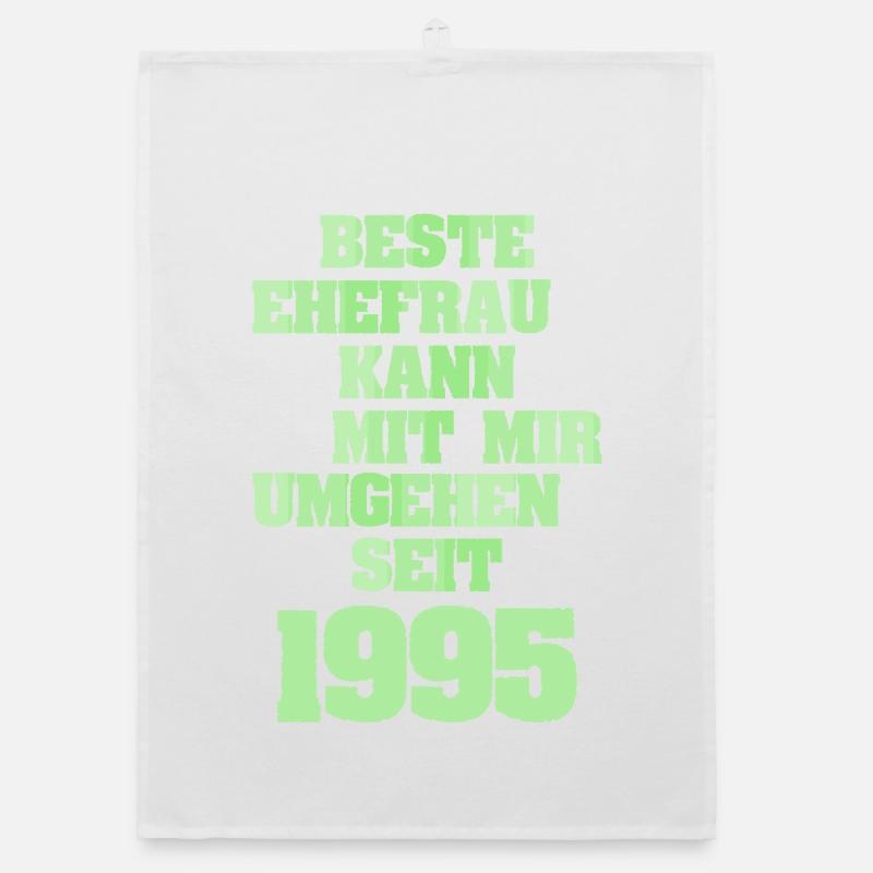 Marriage 1995 Organic dish towel