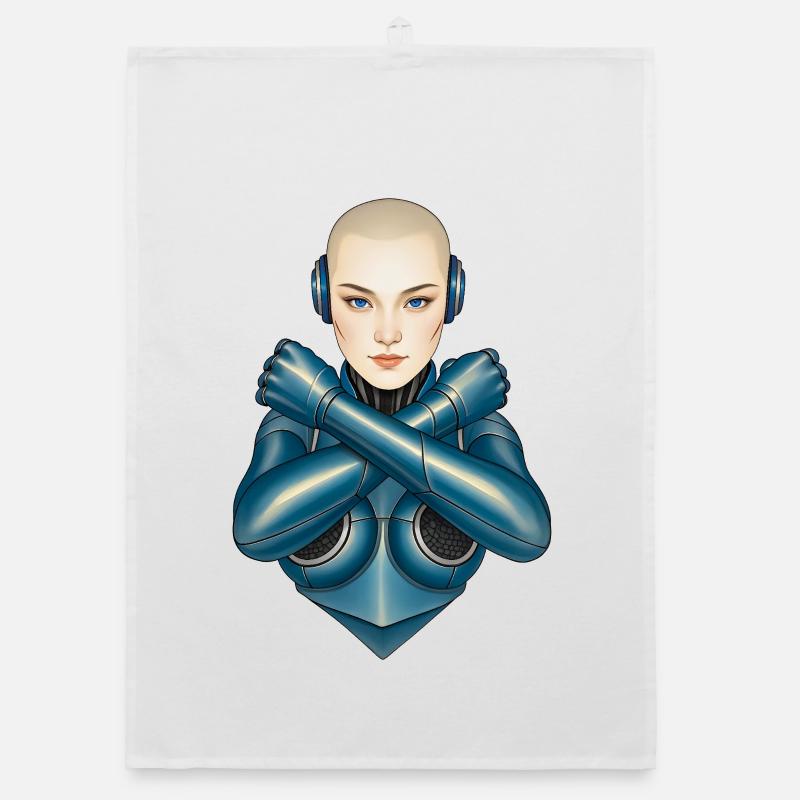 ICH BIN EIN NERD #1 – Geek & Science-Fiction Organic Geschirrtuch