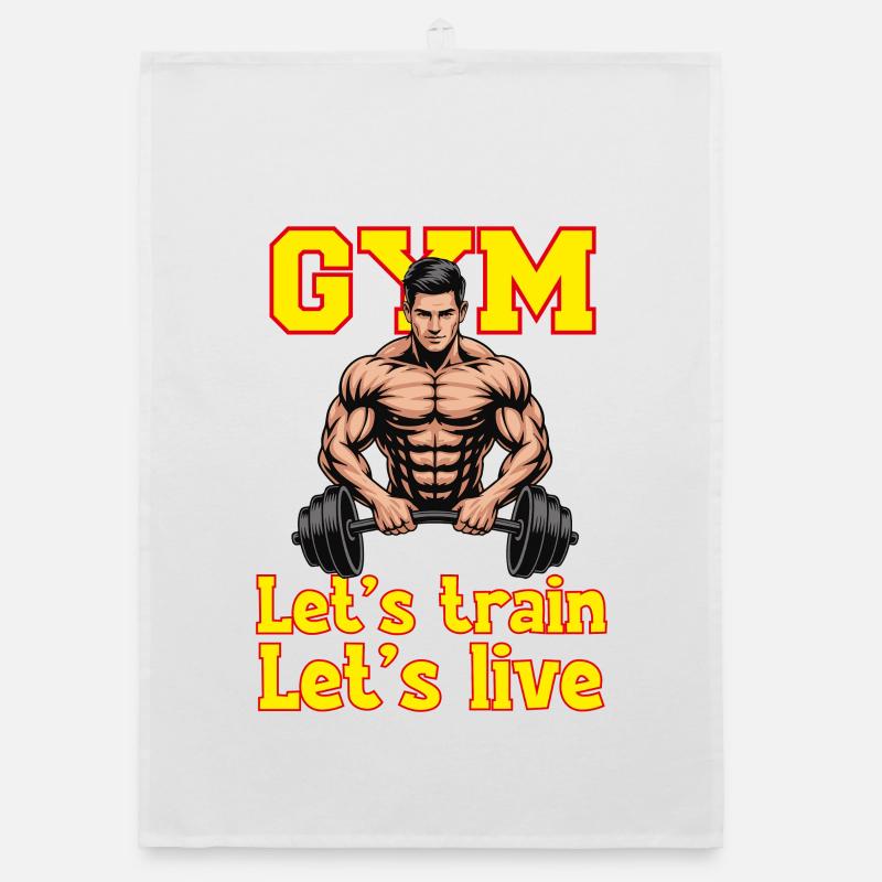 Lets_train Organic dish towel