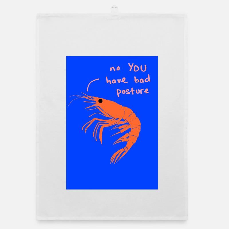 Schlechte Haltung Organic Geschirrtuch