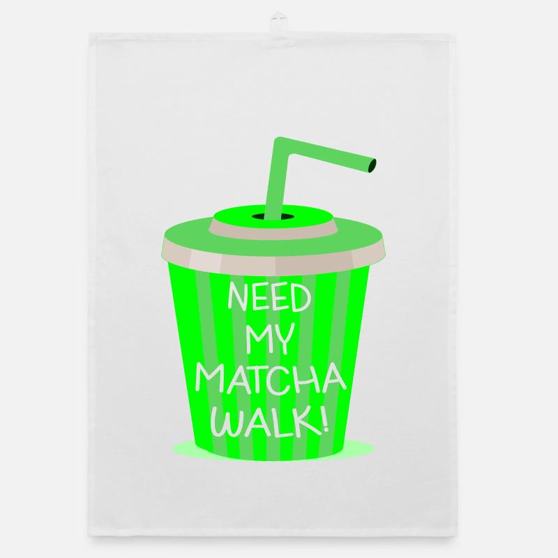 Matcha Walk Organic Geschirrtuch
