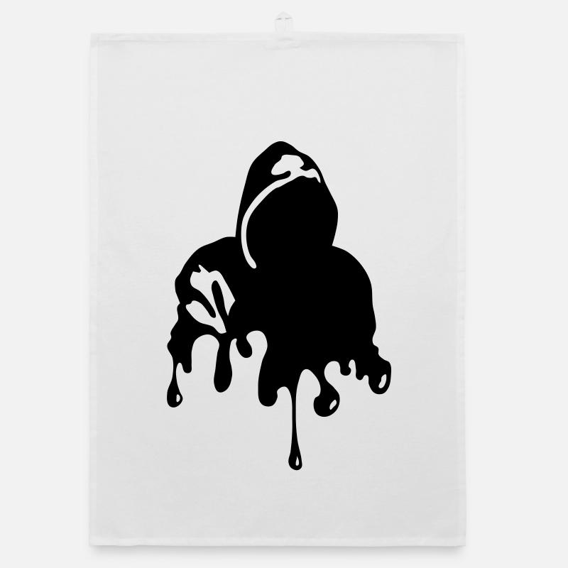 Graffiti Organic Geschirrtuch