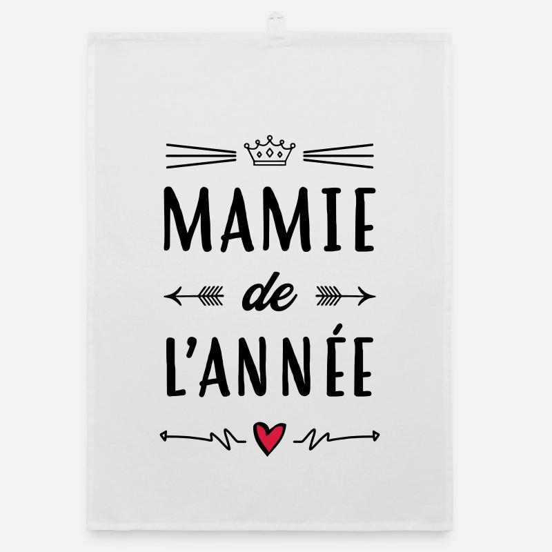 Mamie / Mamy / Grand Mere / Grand-Mère / Bébé Torchon bio