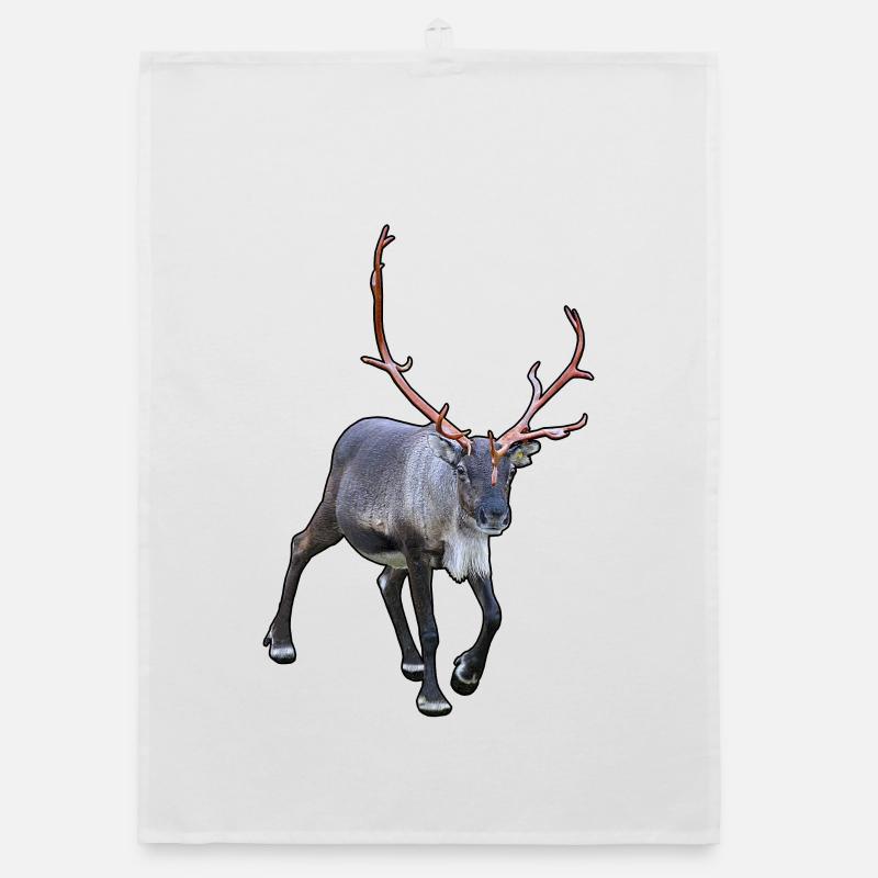 Reindeer Organic dish towel