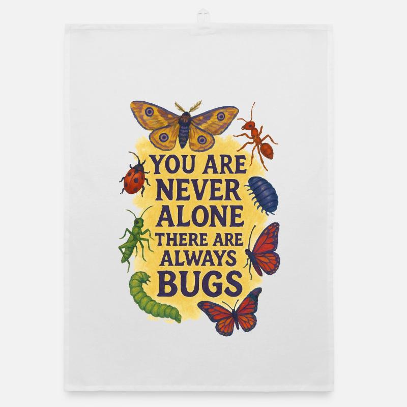 Vous n’êtes jamais seul, il y a toujours des bugs Torchon bio