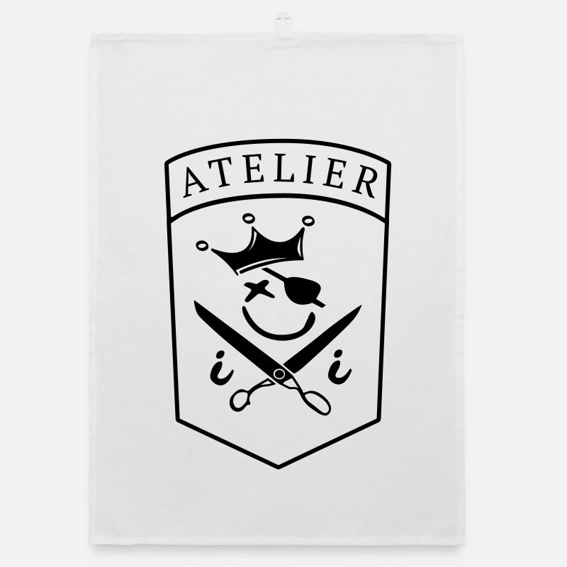 pirate atelier Organic dish towel