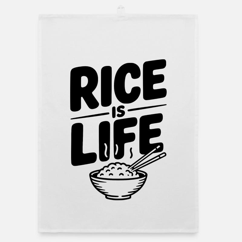 Le riz, c’est la vie Torchon bio