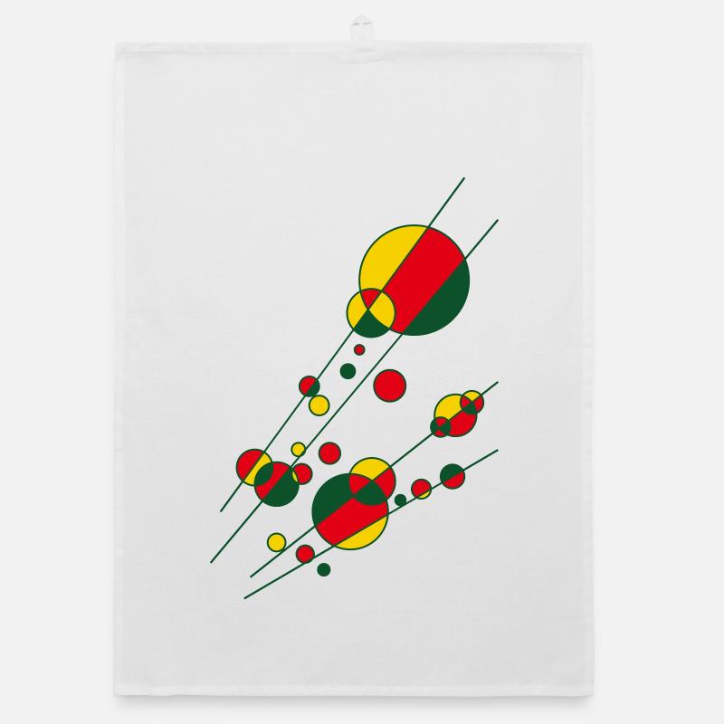 Circles Organic dish towel