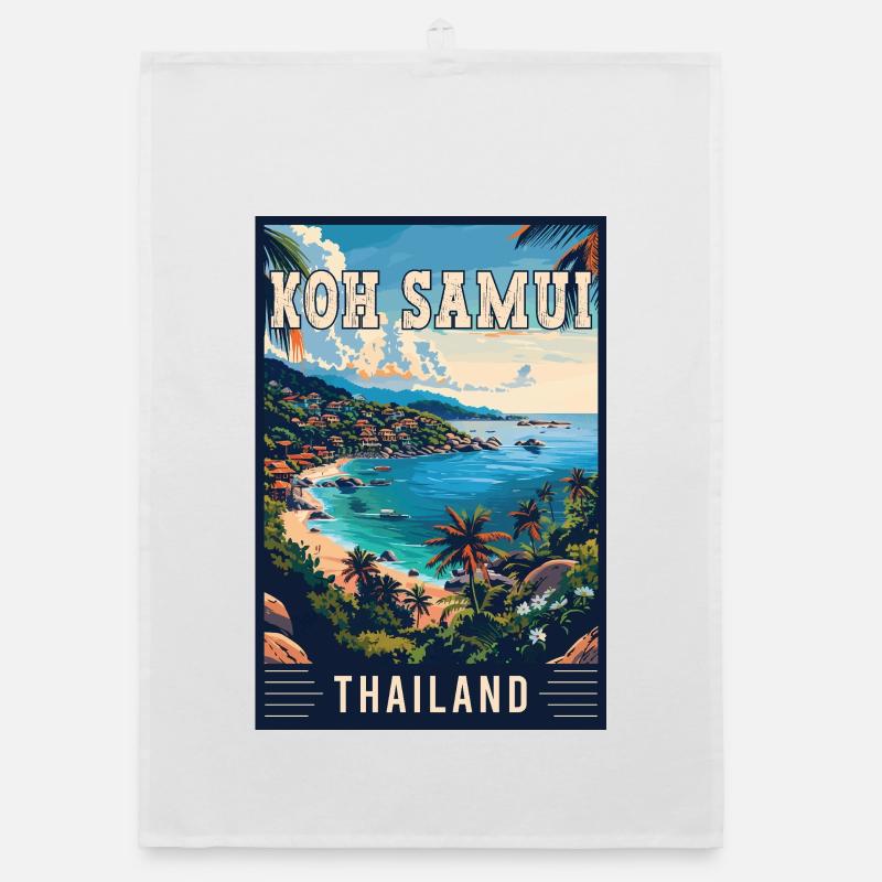 Découvrez le paradis à Koh Samui en Thaïlande Torchon bio