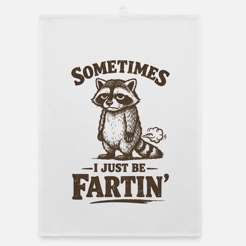 Parfois, je pète simplement. Torchon bio