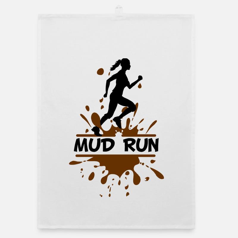 Femme Mud Run – Modder Runner Torchon bio