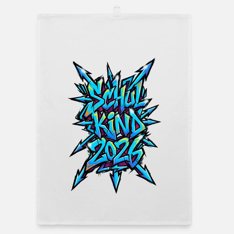 Élève 2026 Graffiti 1ère année Torchon bio