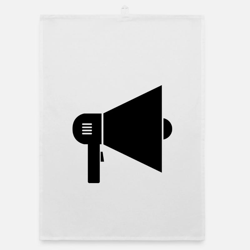 megaphone Organic dish towel