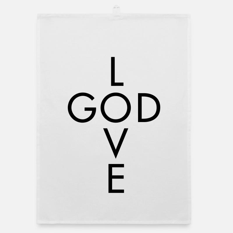 Liebe Gott Organic Geschirrtuch
