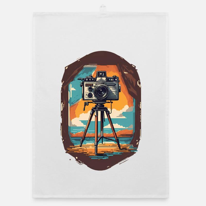 Fotokamera Organic Geschirrtuch