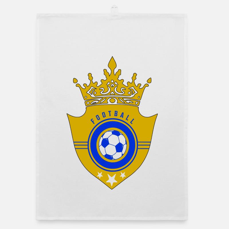 Fußball Organic Geschirrtuch