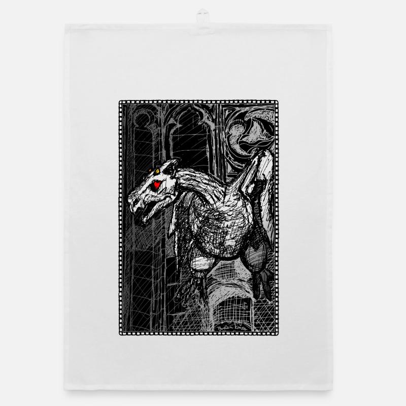 Gargouille gothique Torchon bio