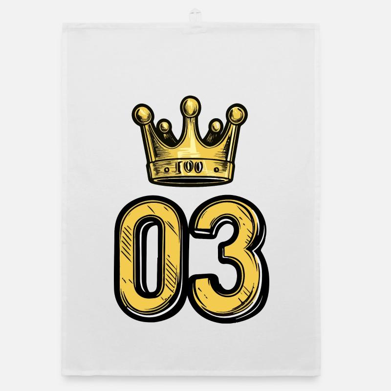 Couronne à 3 chiffres Torchon bio