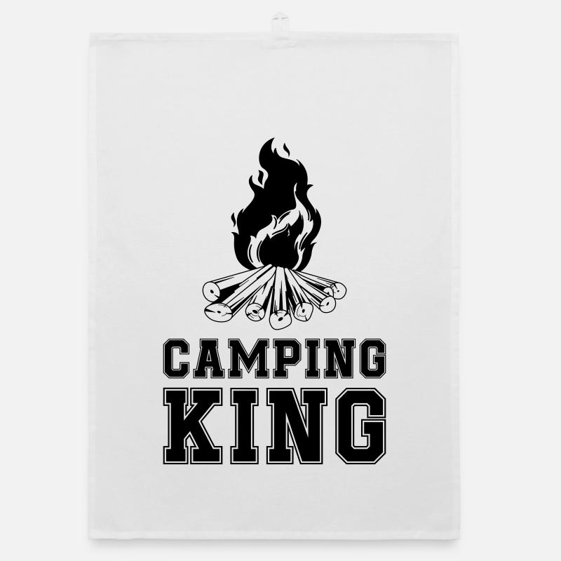 Camping King Campfire Organic dish towel