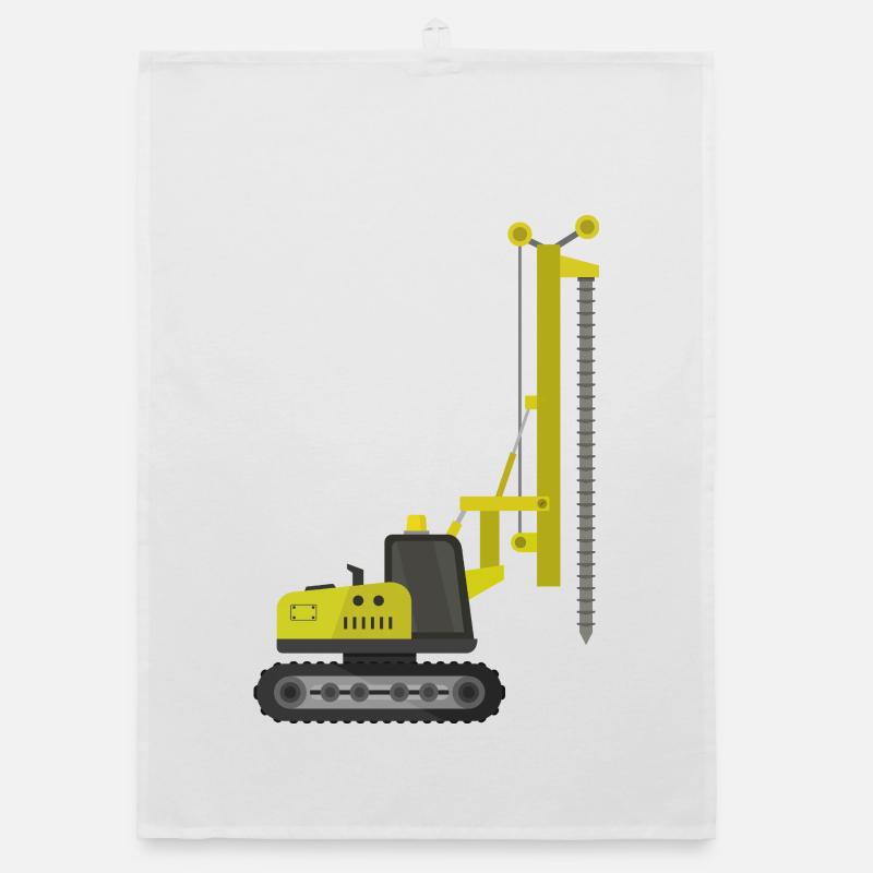Crawler drilling rig Organic dish towel
