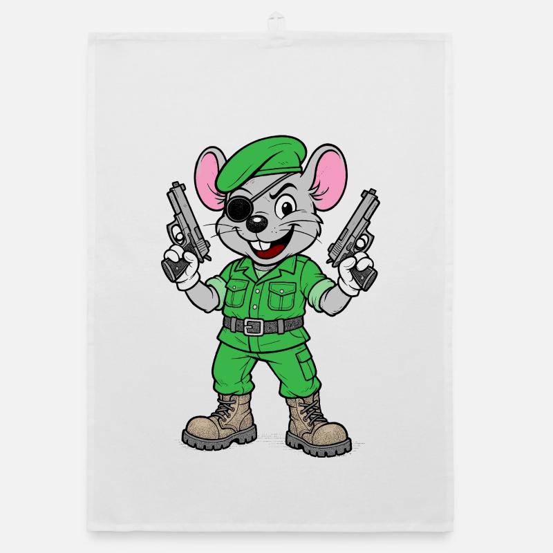 Ranger souris armé Torchon bio