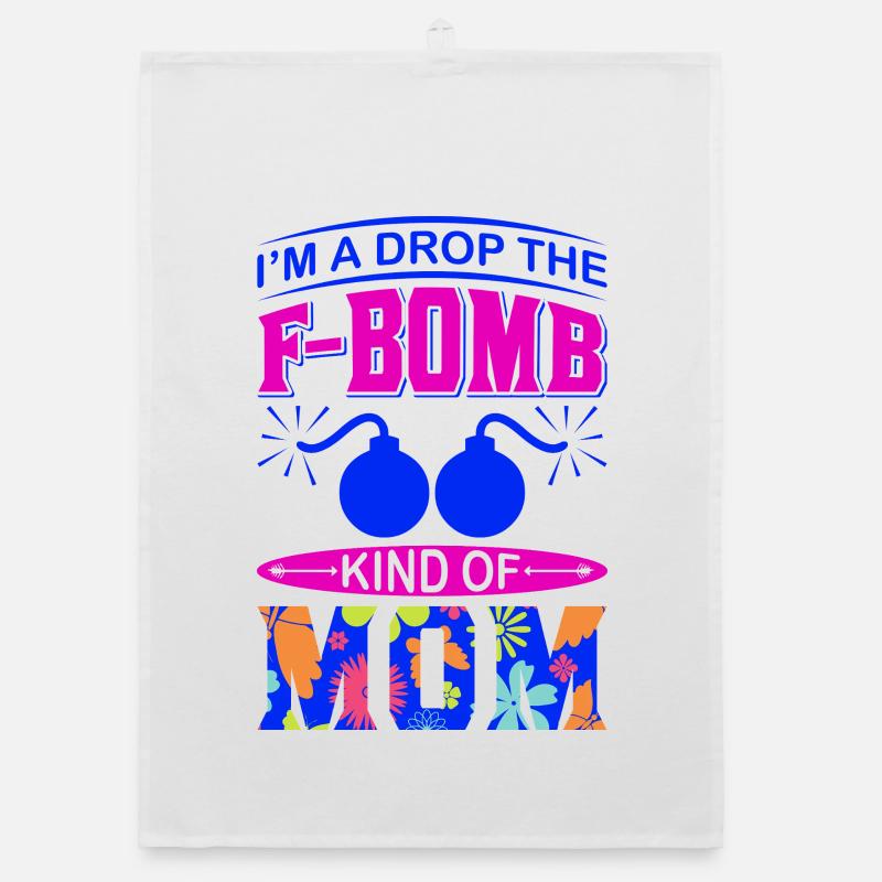 Ich bin so ein lustiges Mama-Geschenk, das die Mutter fimpfen lässt Organic Geschirrtuch