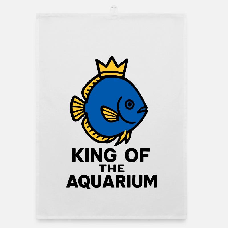 Le Roi de l'Aquarium Poisson Discus Couronné Torchon bio