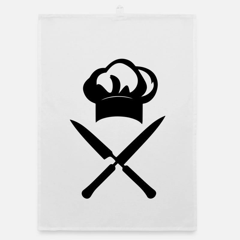 T-shirt Cuisine Chef - Cooking Master Icon Torchon bio