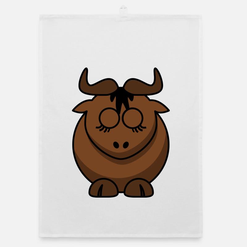 Braunbock Face Design Organic dish towel