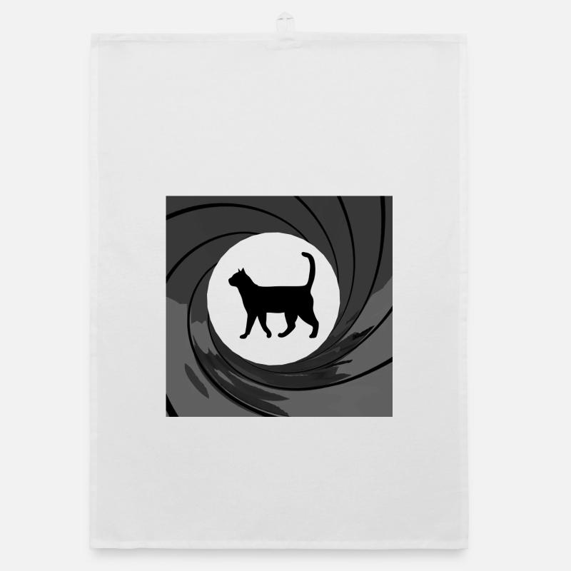 Bond Cat Organic Geschirrtuch