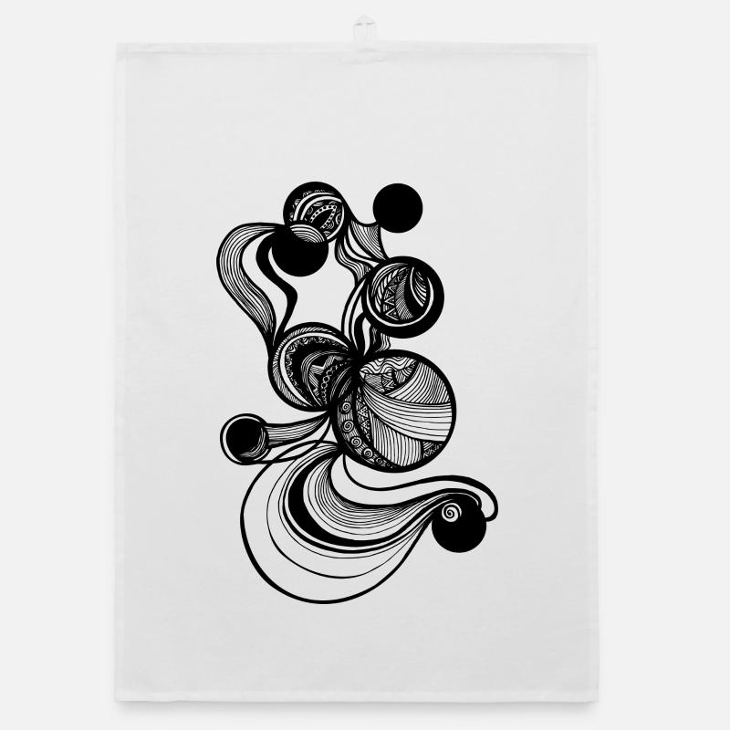 CIRCLES Organic dish towel