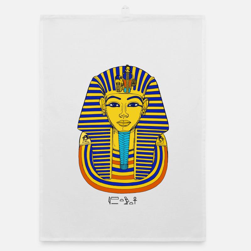 Toutankhamon - Pharaon d'Égypte Torchon bio