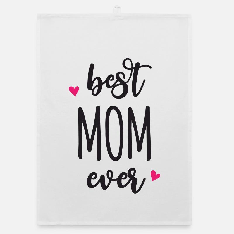 Meilleure maman de tous les temps Torchon bio