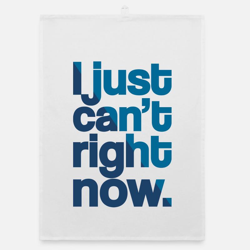 Just Can't Organic dish towel